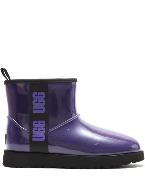 UGG Classic Clear Mini "Violet" boots