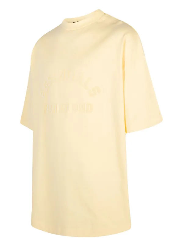 関税込＊FEAR OF GOD ESSENTIALS＊半袖Tシャツ ガーデンイエロー Fear of God Essentials S/S Tee Garden Yellow Men's - FW23 - US