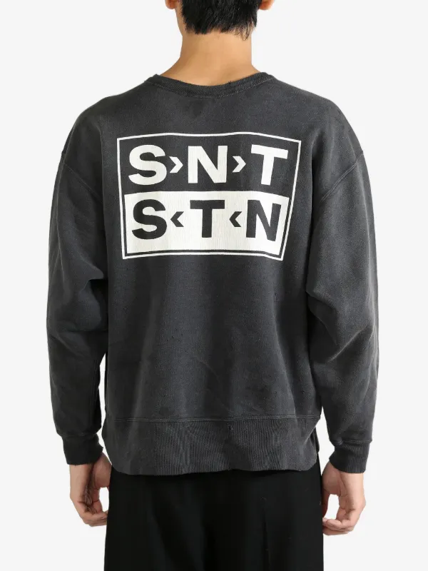 SAINT MXXXXXX logo-print Sweatshirt | Grau | FARFETCH DE