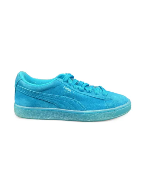 Puma Kids Suede Iced Fluo "Atomic Blue" sneakers