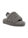 UGG Kids Fluff Yeah slides - Grey