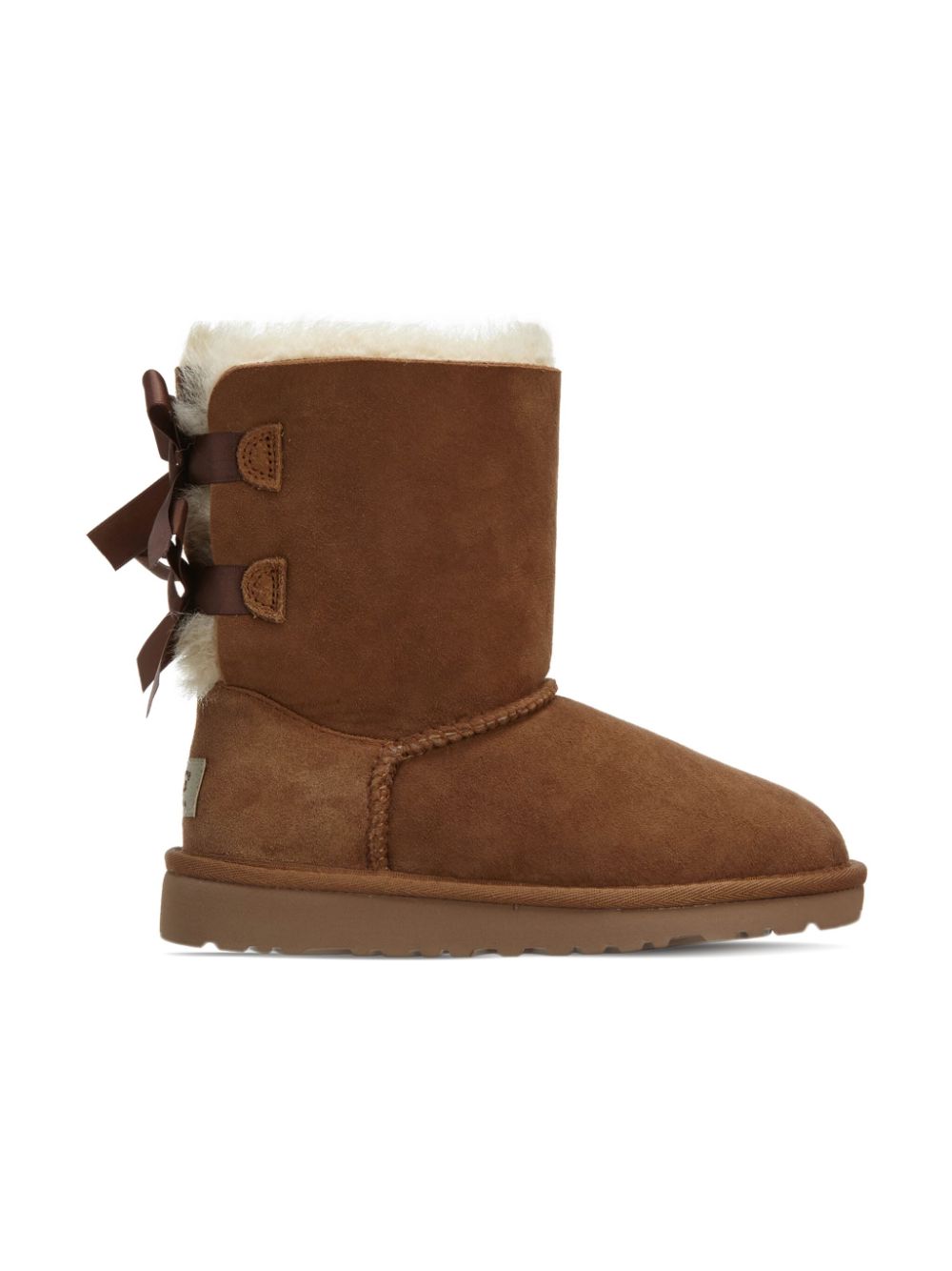 UGG Kids Bailey Bow "Chestnut" boots Brown