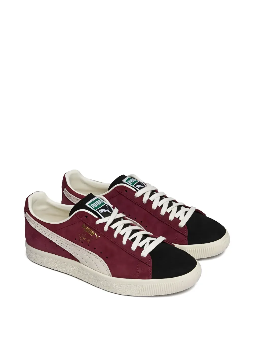 PUMA Clyde OG panelled sneakers Purple