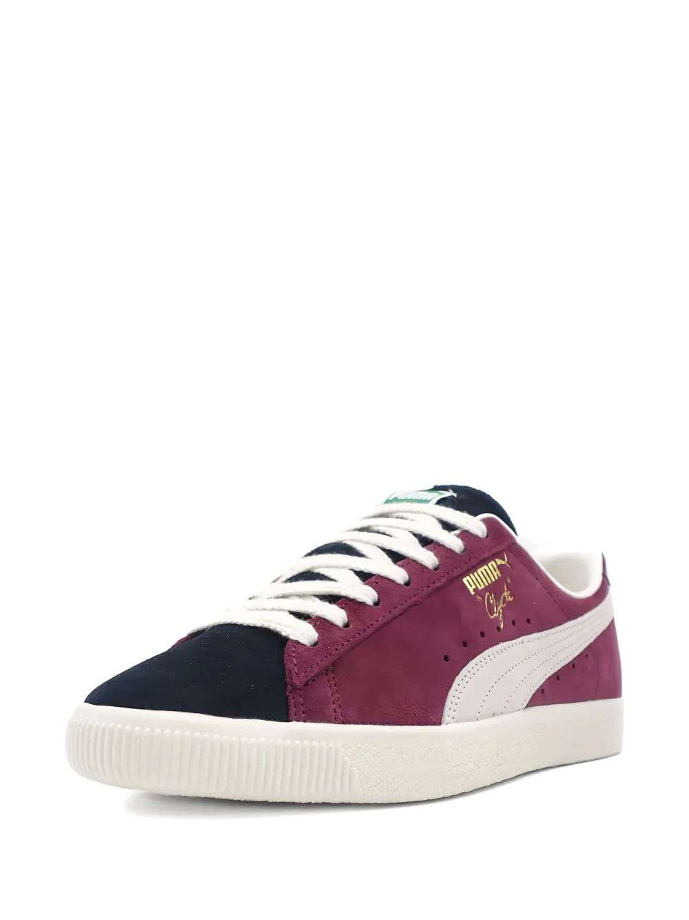 PUMA Clyde OG panelled sneakers Purple