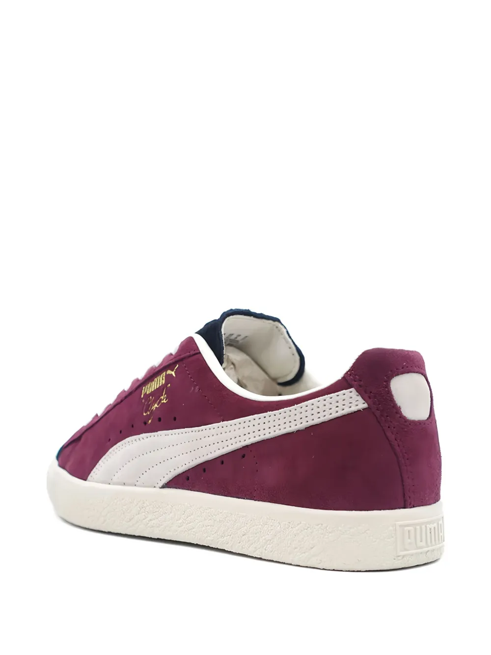 PUMA Clyde OG panelled sneakers Purple