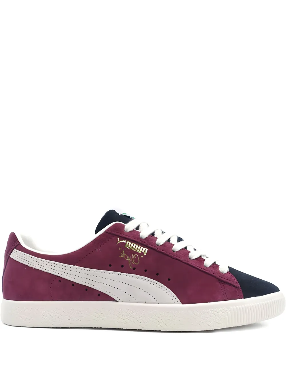 PUMA Clyde OG panelled sneakers Purple