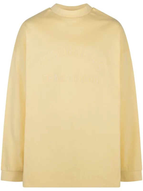 FEAR OF GOD ESSENTIALS Heavy Tシャツ | イエロー | FARFETCH JP