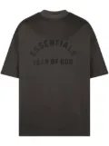 FEAR OF GOD ESSENTIALS logo-print T-shirt - Brown