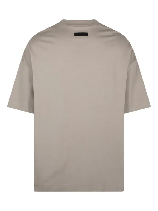 FEAR OF GOD ESSENTIALS TAB CREWNECK TEE 