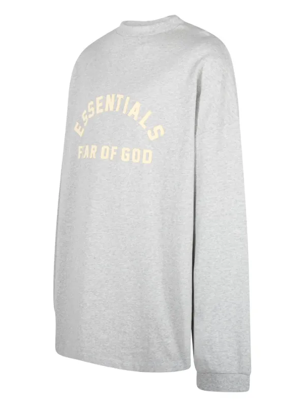 FEAR OF GOD ESSENTIALS Heavy T-shirt | Grey | FARFETCH