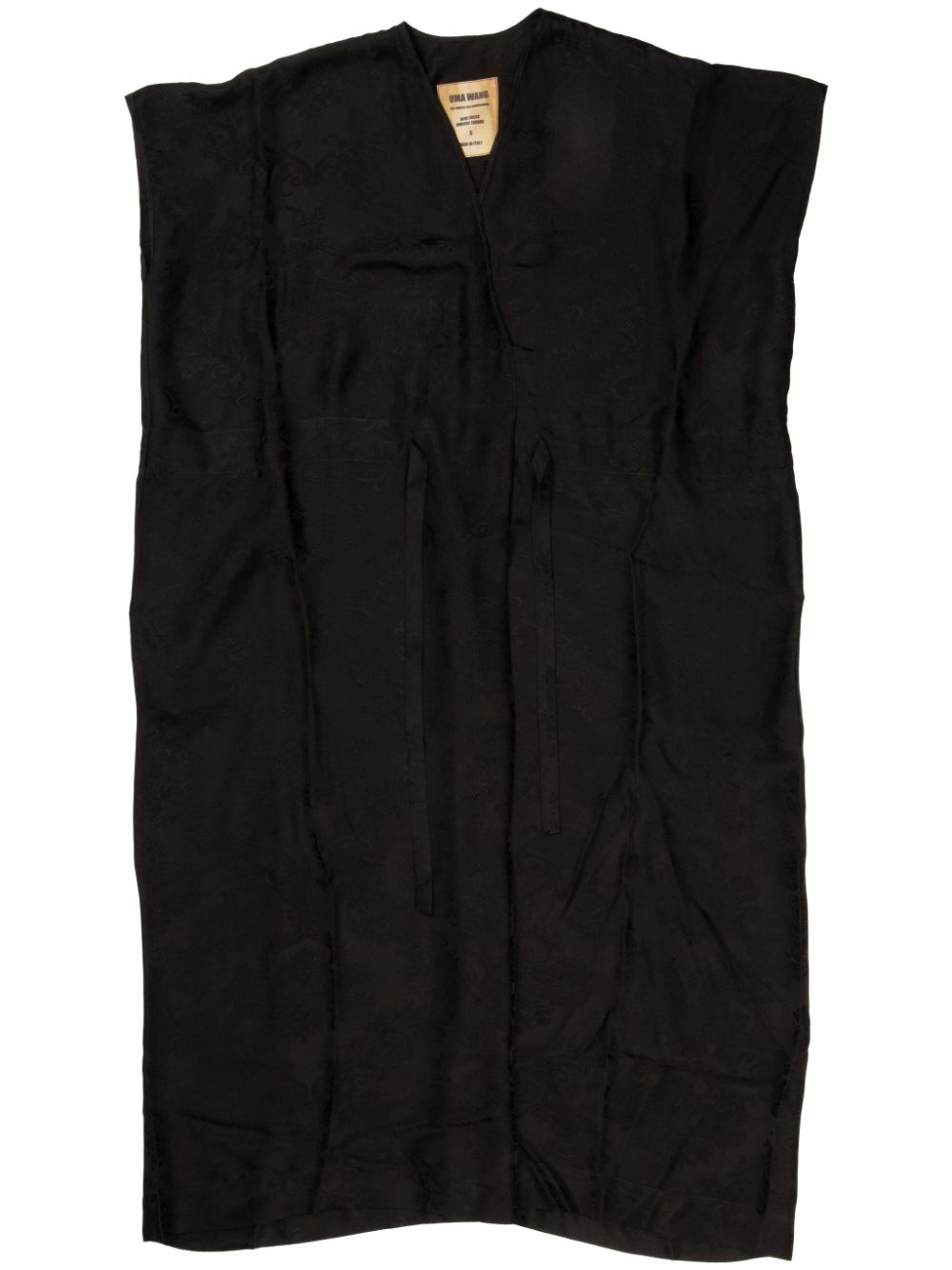 Shop Uma Wang Acre Dress In Black