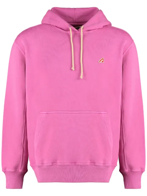 Autry logo-appliqué hoodie