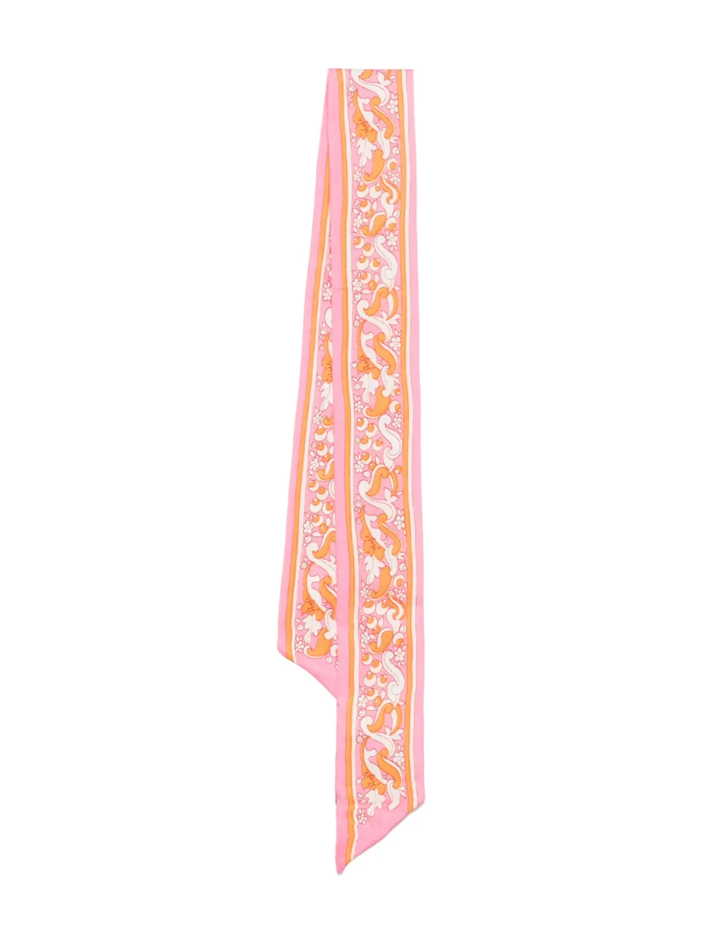 paisley-print scarf