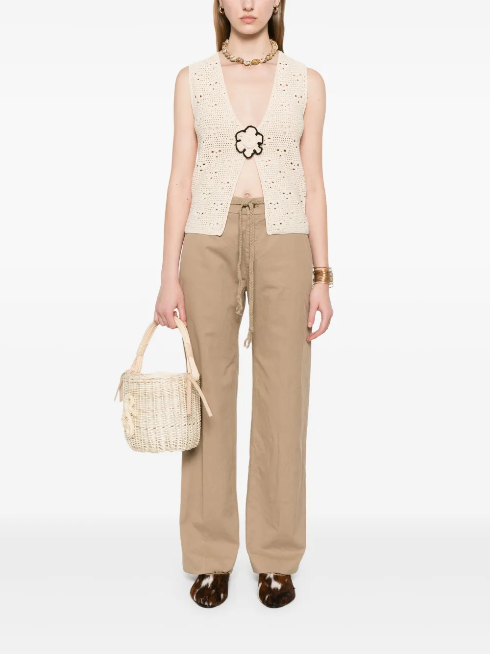 SANDRO crochet vest | Vests & Tank Tops | Image 2