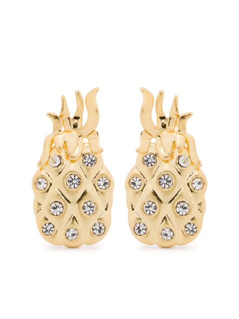 Maje aretes en forma de piña