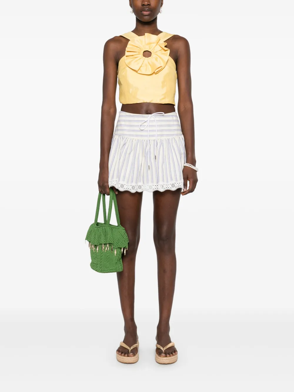 SANDRO ruffled top | Vests & Tank Tops | Image 2