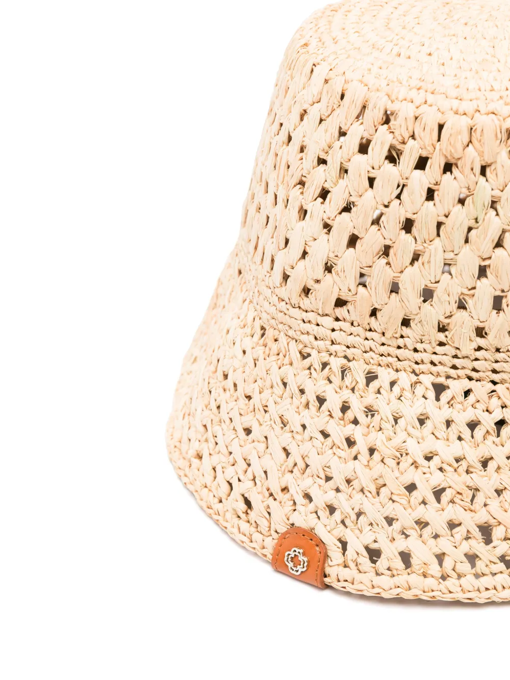 Maje interwoven-raffia bucket hat | Image 2