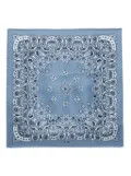 Maje bandana-print scarf - Blue