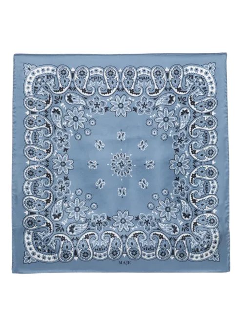 Écharpe à imprimé bandana - Maje - Modalova