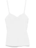Maje sweetheart-neck top - White
