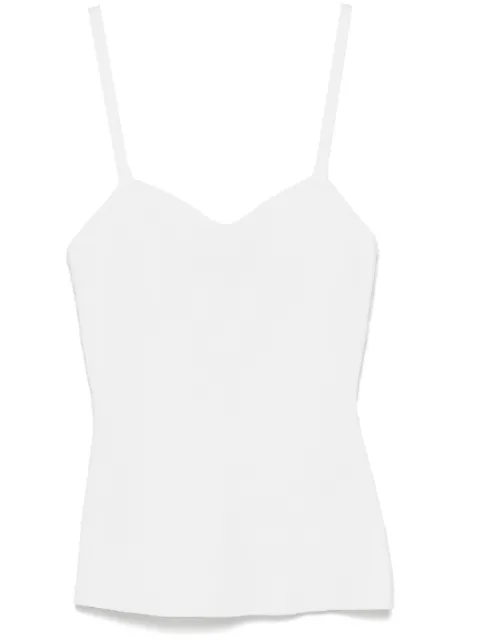 Maje sweetheart-neck top