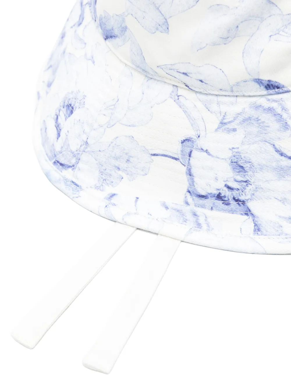 Maje floral-print hat - Wit