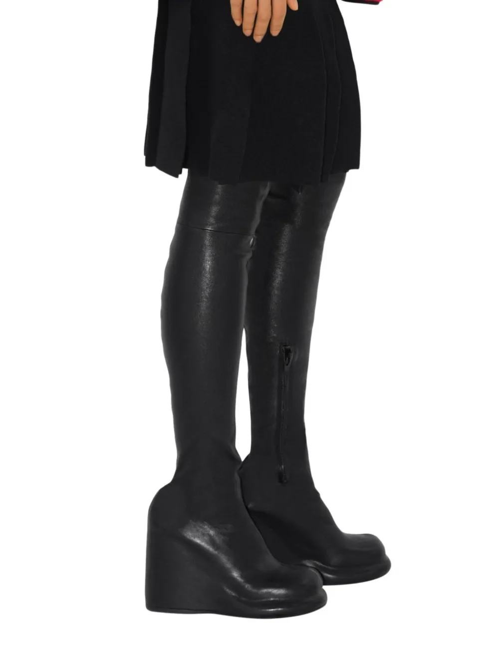 Burberry Jack met afneembare verwarmer Zwart