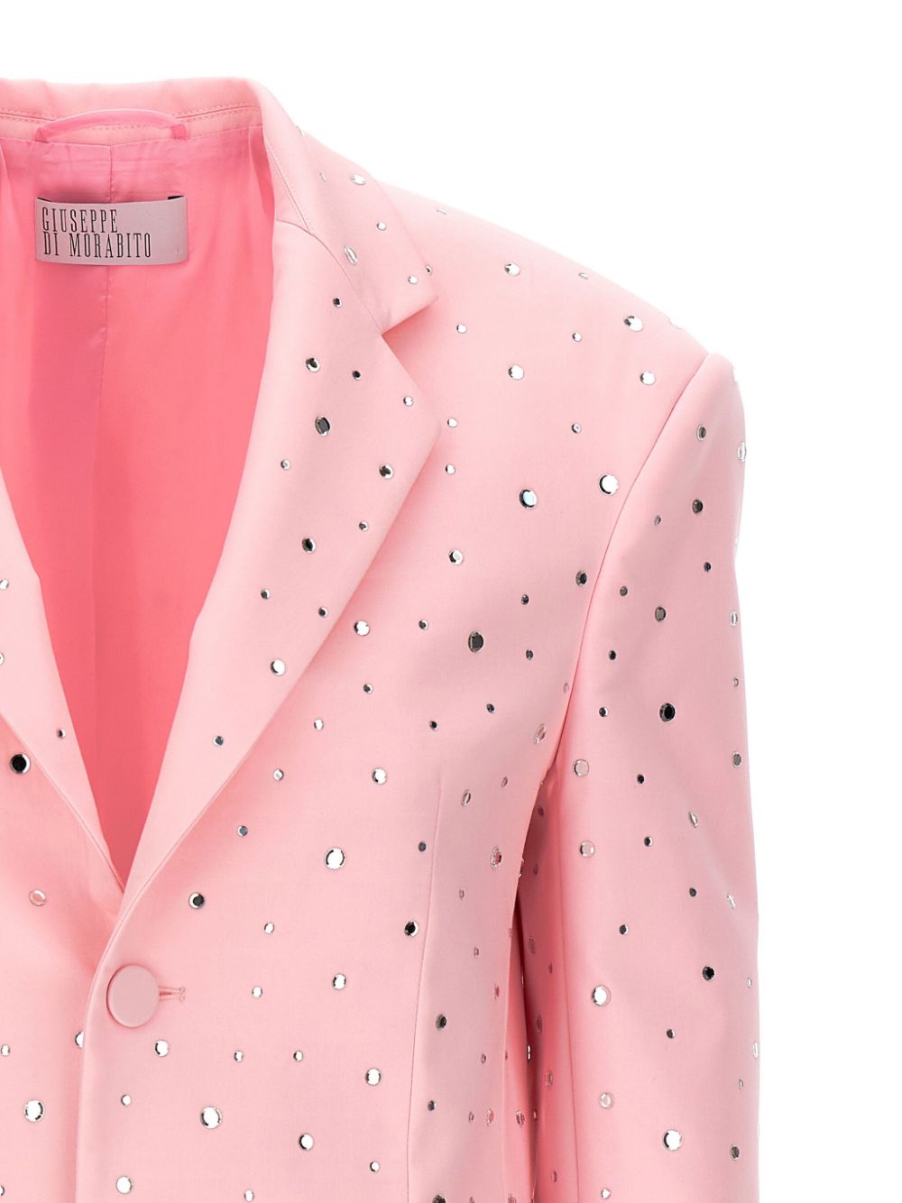 Giuseppe Di Morabito Blazer verfraaid met kristallen Roze