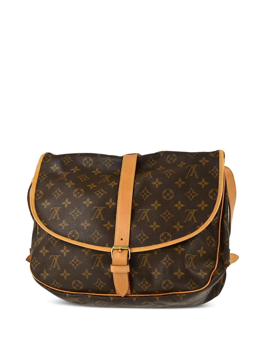 Louis Vuitton Pre-Owned 2000s Saumur 35 schoudertas - Bruin