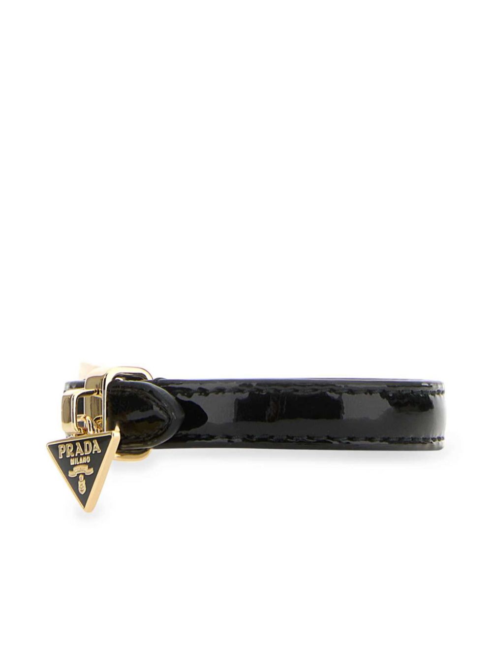 Prada leather bracelet - Zwart