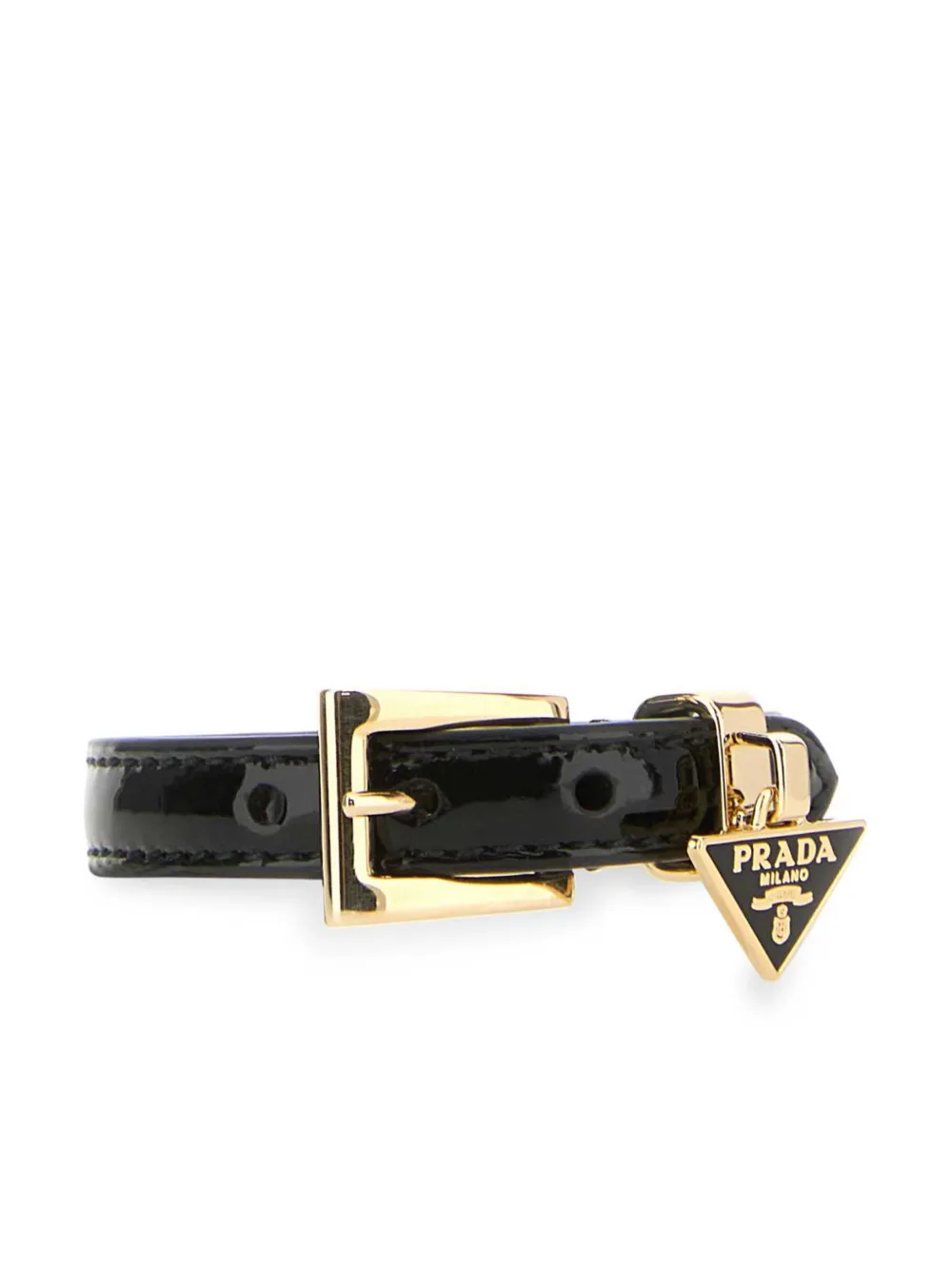 Prada leather bracelet – Black