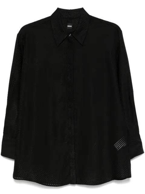 BOSS blusa Burnout