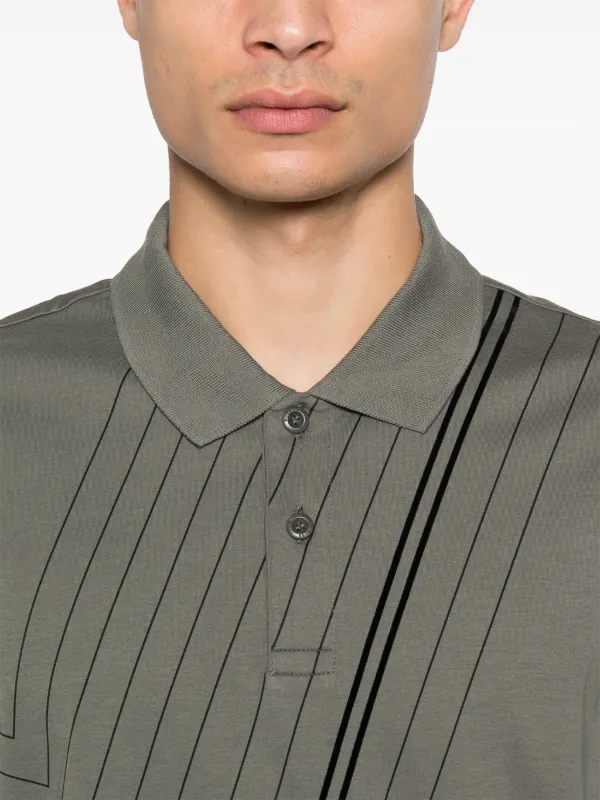 BOSS ストライプポロシャツ XXXL BOSS ストライプ ポロシャツ | FARFETCH JP