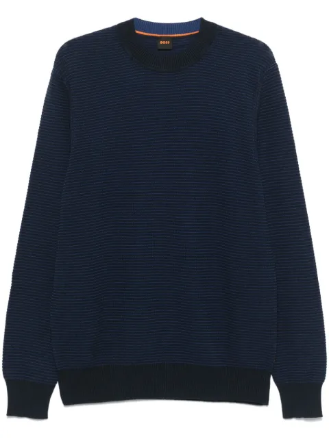 BOSS two-tone sweater