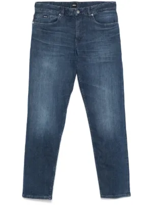 Emporio Armani ダメージ ジーンズ | ブルー | FARFETCH JP