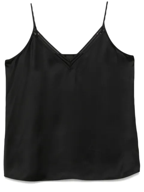 BOSS lace-detail camisole