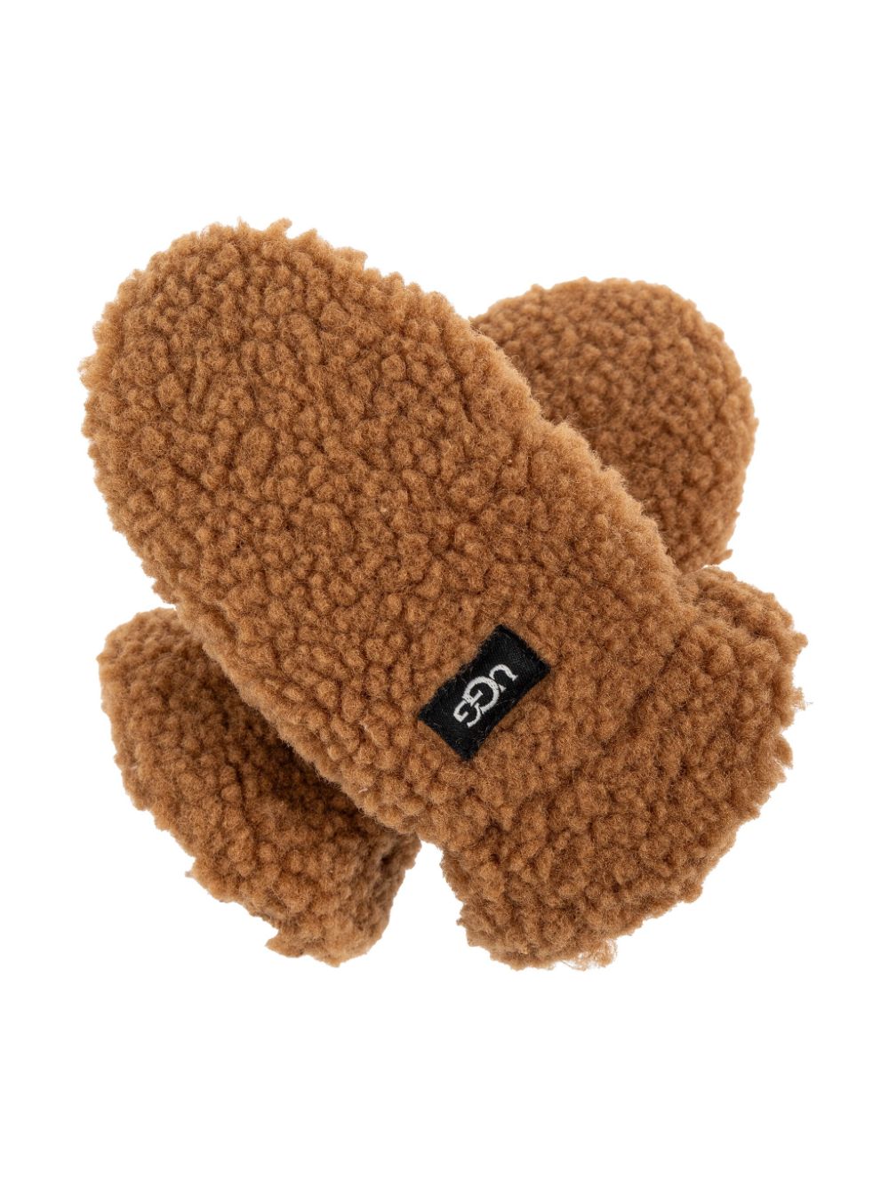 UGG Kids UGGfluff mittens - Brown