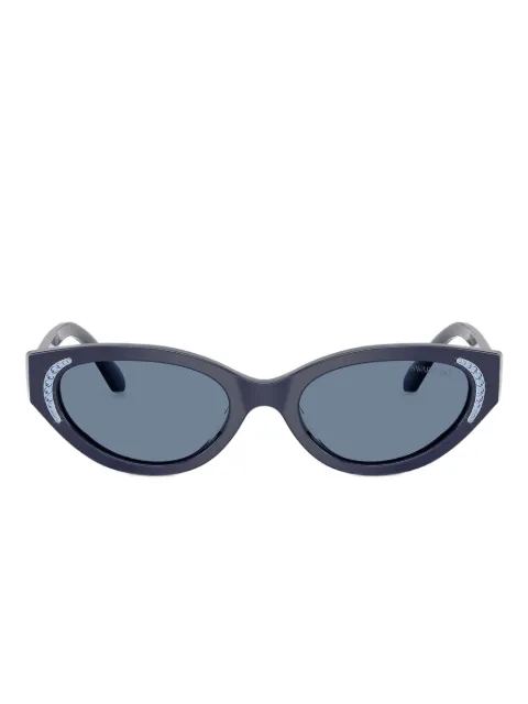 Swarovski Eyewear Occhiali da sole cat-eye con decorazione