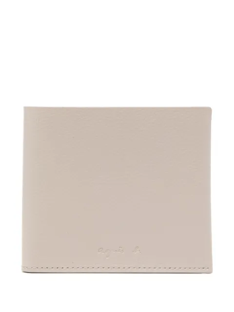 agnès b.  leather wallet