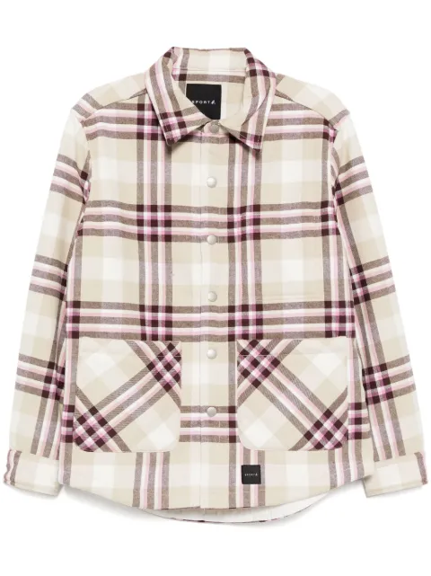 SPORT b. by agnès b.  check flannel jacket
