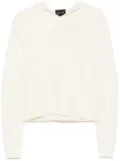 SPORT b. by agnès b. jacquard hoodie - White