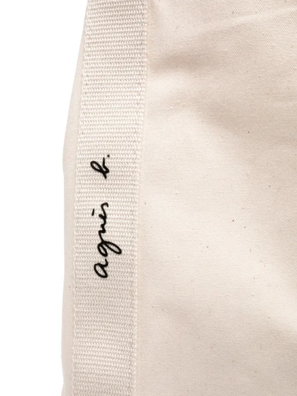 Agnès b. Tote Con Parche Del Logo | Neutro | FARFETCH CL