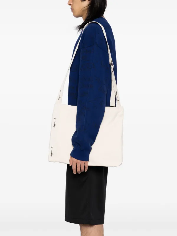 Agnès b. Tote Con Parche Del Logo | Neutro | FARFETCH CL