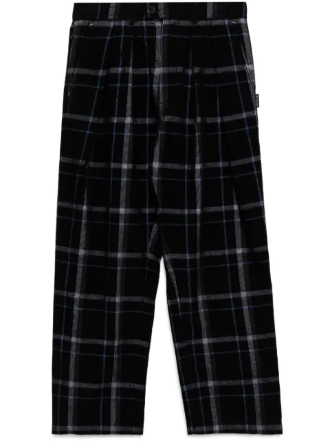 SPORT b. by agnès b.  check pattern wide pants