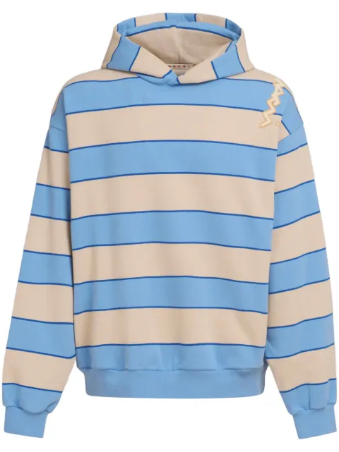 Marni hoodie à rayures