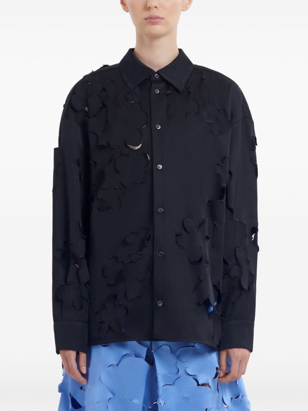 Cheap Marni cut-out detailing shirt Women