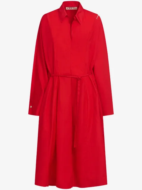Marni cotton midi dress