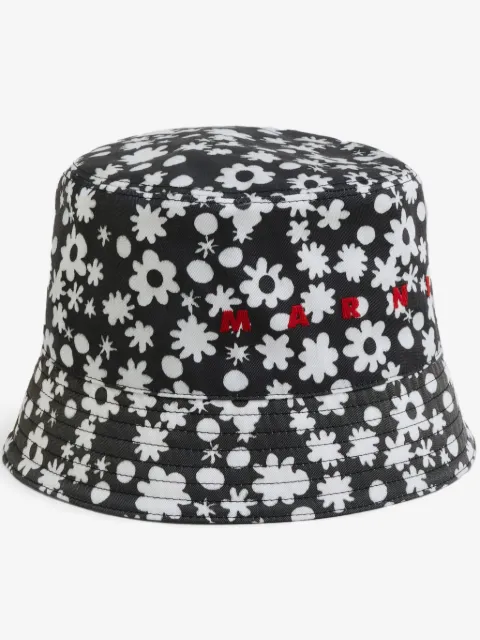 Marni sombrero de pescador con estampado floral