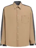 Marni two-tone design shirt - Neutrals