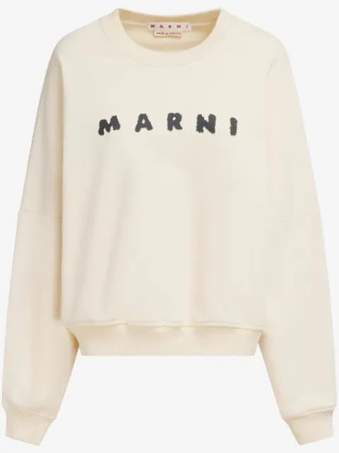 Marni logo-print sweatshirt